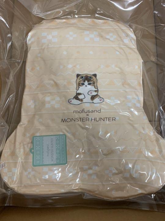 mofusand クッション　モンハン Amazon.co.jp: モフサンド mofusand クッション モンハン アイルー ぢ